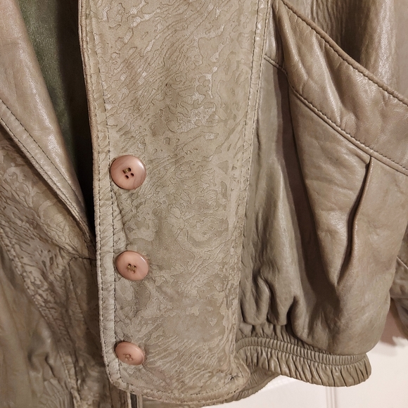 Vintage Margaret Godfrey Bagatelle leather jacket - Picture 7 of 9